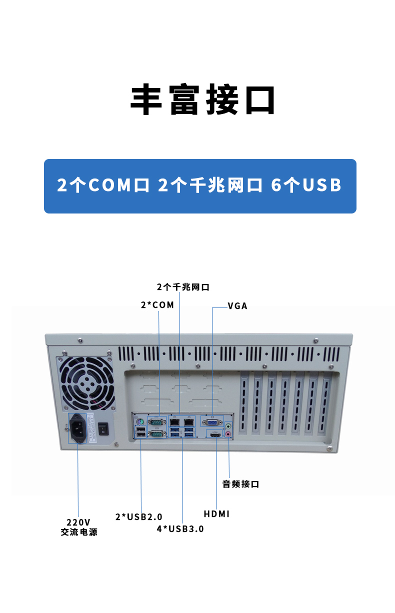 19”標準上架4U工控機
