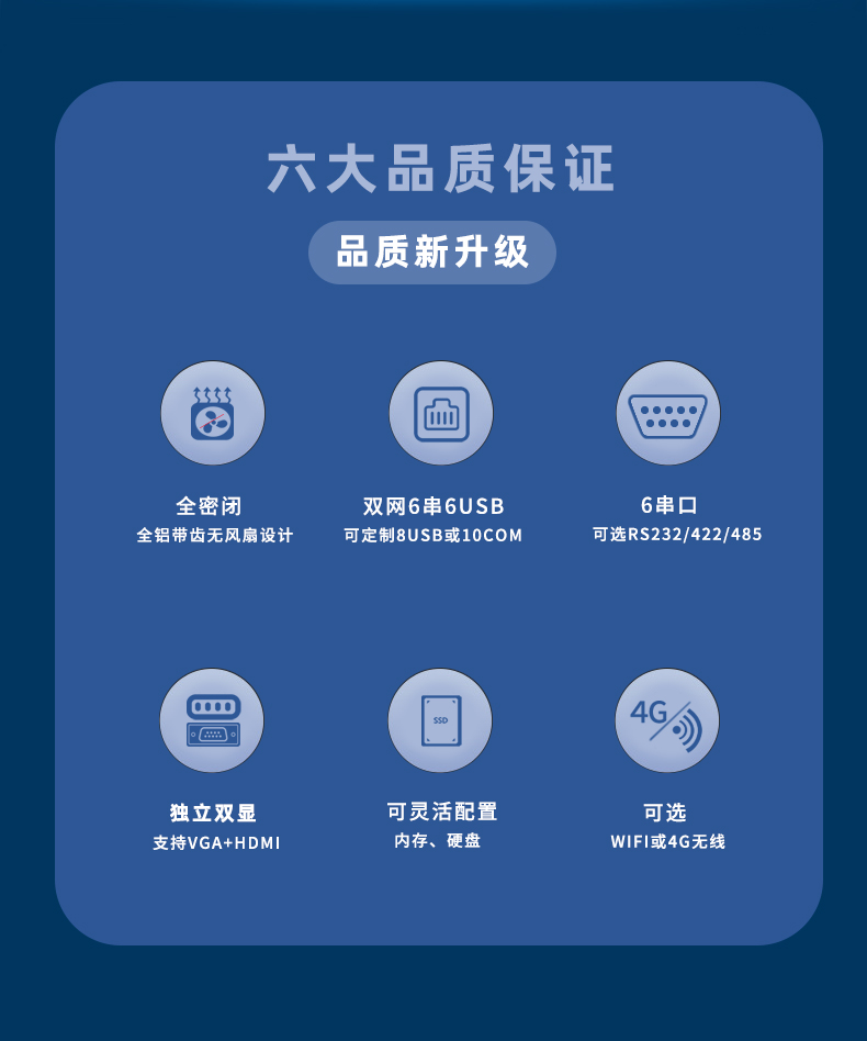 19”全鋁BOX無風(fēng)扇工控機(jī)